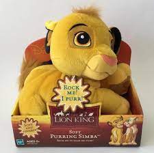 Nib The Lion King Soft Purring Simba Plush Toy Figure 2002 Disney Soft Toy Animals Plush Stuffed Animals Lion King