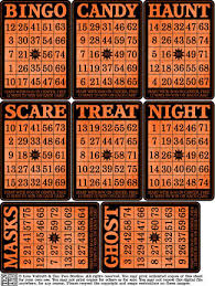 The last few pages are the calling cards. Halloween Bingo Cards Ten Two Studios Products Classes From Artist Lisa Vollrath