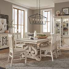 Dining room sets by ashley furniture homestore from the latest styles of bar furniture to dining room sets, ashley homestore combines the latest trends with technology to give you the very best for your home. Magnussen Home Bronwyn 7 Piece Farmhouse Dining Table Set With Side Chairs Stoney Creek Furniture Dining 7 Or More Piece Sets