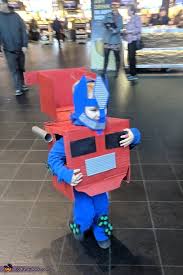 This lead to my childhood amore for transformers which eventually became my magnus opus or optimus prime to… Easy Diy Optimus Prime Costume Diy Costumes Under 25
