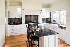 One of the best ways to achieve a farmhouse or rustic french country look is to paint your cabinets gray. Kitchen Splashbacks Melbourne Rosemount Kitchens