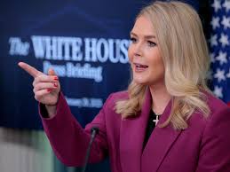 Karoline Leavitt, youngest White House press secretary, takes to the podium | Connecticut Public