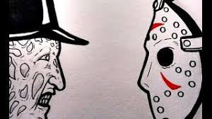 Some of the coloring page names are jason voorhees by dementedink on deviantart welcome to camp crystal lake draw it too official site of adam talley october 2010 65 blue chip jason voorhees coloring colouring freddy vs mask witten west over yesterday jason edmistons art store jason voorhees unmasked 13 x 17 original inked art horror. Drawing Freddy Vs Jason Youtube