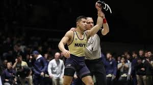 Mids Wrestle to Third-Place Finish at the Navy Classic