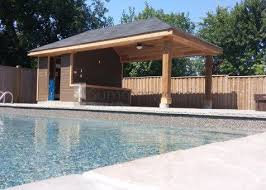 Surfside Cabana Kits Pool Cabana With Bar Pool Cabana Backyard Cabana Pool Houses
