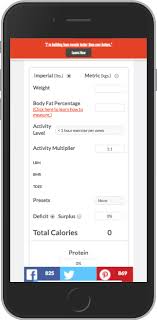 How i calculated my macros. 5 Of The Best Macro Calculator Apps Macro Diet Calculator Best Macro Calculator Macro Calculator App