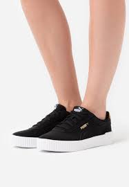 Bequem beim training und in der freizeit. Puma Carina Leo Sneaker Low Black Schwarz Zalando De