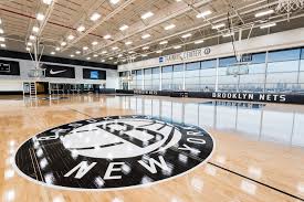 As the nets themselves noted in their unveiling, the sight of a gray basketball court isn't particularly anything new if you've ever played basketball outdoors. Brooklyn Nets Training Facility Mancini Duffy