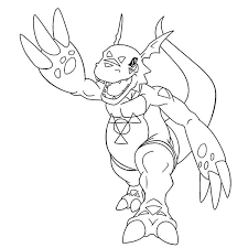 Maybe you would like to learn more about one of these? Awesome Drawing Of Digimon Coloring Page Coloring Sun