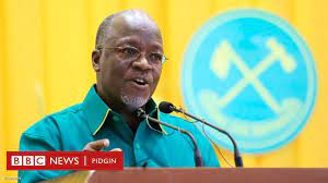 Tanzania's president john magufuli has not been seen in public for 18 days and rumours have spread that he was ill. Shm 1 Gsignfim