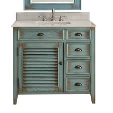 Different styles of bathroom double vanity, title: Benton Collection Abbeville 36 Inch Farmhouse Rustic Bathroom Vanity Overstock 27661588