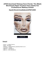 Epub Download Makeup Face Charts The Blank Workbook Paper