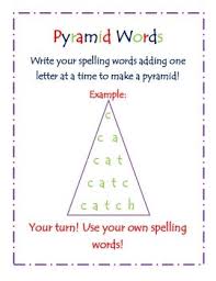 You may not always be achieving 1670 points by spelling the word 'oxyphenbutazone', but we'll help give you a winning edge when you most need it. Pyramid Words Spelling Instruction Spelling Words Phonics Chart
