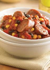 Black Beans And Rice With Sausage Southwestern Style Rice Recipe Ready Set Eat Southwestern Recipes Recipes