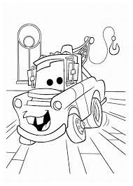 Printable disney cars mater coloring page. Cars Free To Color For Children Cars Kids Coloring Pages