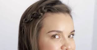 Finish off the look by securing uneven short locks that may not. She Thought Her Hair Was Too Short For Braids Until She Tried This Simple Move Littlethings Com