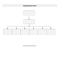 this printable blank organizational chart can be customized