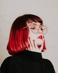 If you're hoping a new red ombre hair color will make you look and feel like a fiery red head, look no further than this electric ginger style. 10 Popular Red And Black Hair Colour Combinations