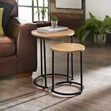 Add Some Style To Your Living Room With This Fabulous Set Of 2 Tables Stylish And Co Table Decor Living Room Round Coffee Table Modern Glass Table Living Room