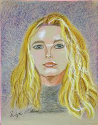 Drawing Shelby Stocker 8-17-18 — The Pretentious Cleveland Portrait Artists.