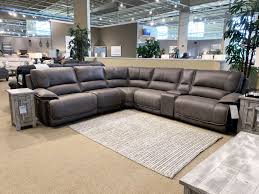Costco furniture sofas couches armchairs tables home decor shop with me shopping store walk. Cheers Dylan 6 Piece Power Reclining Sectional Sofa Great American Home Store