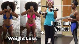 weight loss journey upper body workout