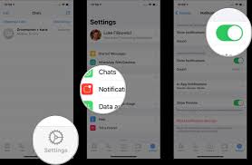 If your phone's language is set to british english, the button you slide will be labeled mobile data. How To Customize Whatsapp Notifications For Ios Imore
