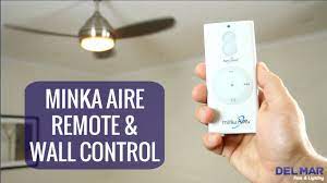 There are a number of different styles for this fan that are if you need a wall control unit make sure you purchase a recommended unit otherwise your warranty could be void. Minka Aire Remote Control Rcs212 And Wall Control Wcs212 Youtube