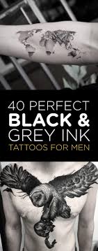 Amazing black & grey demonic tattoo on back. 40 Perfect Black And Grey Ink Tattoos For Men Tattooblend