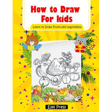 Free shipping on orders over $25 shipped by amazon. How To Draw For Kids Learn To Draw Fruits And Vegetables Easy And Fun How To Draw Books For Beginners Step By Step Drawing Books Paperback Walmart Com Walmart Com