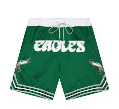 NFL JUST DON THROWBACK SHORTS-EAGLES