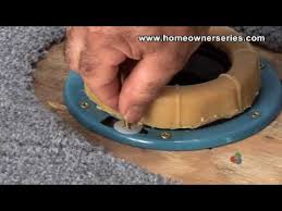 It accommodates flange heights from 1/2 in. Toilet Flange Wax Ring Replacement Part 2 Of 2 Youtube