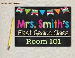 Pin On Teacher Name Signs