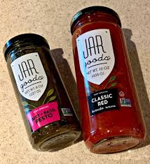 There are 156 calories in 0.6 cup of classic red tomato sauce by jar goods from: Tried It Tuesday Jar Goods Sauces Giveaway Erica Finds