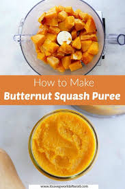 How To Make Butternut Squash Puree Recipe In 2020 Butternut Squash Puree Food Processor Recipes Butternut Squash