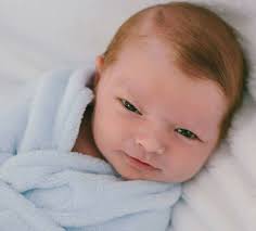 Winston James is nine days old...