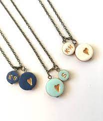 Our projection pendant necklace is the perfect gift for any occasion that needs a special touch day, anniversaries, graduation, engagement and wedding ceremony. Valentines Initial Necklace Valentine Gift Small Heart Etsy