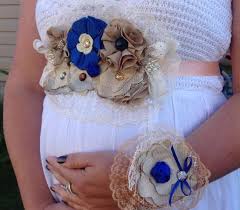 Beautiful Baby Shower Corsage Maternity Sash Ideas Tulamama