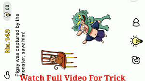 Tentunya semakin naik levelnya akan semakin rumit dan menjebak, oleh karena itu untuk mempermudahnya kamu bisa melihat sampai kunci jawaban brain out level 100 di bawah ini: Brain Out Level 152 Pigsy Was Captured By The Monster Save Him Youtube