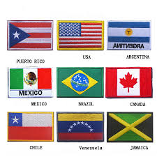 The highest scoring match had 3 goals and the lowest scoring match 3 goals. The American National Flag Of Chile Puerto Rico Jamaica Canada Venezuela Mexico Argentina Flag Badges Armband Embroidery Patches Buy At The Price Of 0 96 In Aliexpress Com Imall Com