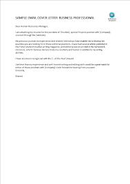 Kostenloses Simple Job Application Email