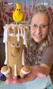 Gingie candle made today in our paid group. !! First one 🤗