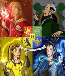 Want To Inject Some School Spirit Into Your Feed Follow My Hogwarts Pride Board For House Pride Harry Potter Drawings Harry Potter Universal Hogwarts Founders