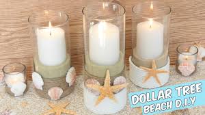 Votive candle holders zu spitzenpreisen. Pottery Barn Dollar Tree Beach Candle Holders Centerpiece Tutorial Youtube