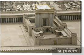 The second temple was completed in 515 bce and destroyed by the romans in 70 ce. Leinwandbild 3 Neuen Tempel Jerusalem Pixers Wir Leben Um Zu Verandern