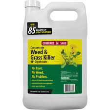 compare n save 1 gal grass and weed killer glyphosate concentrate