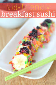 Kid Friendly Breakfast Sushi Recipe Breakfast Recipes Kids Breakfast For Kids Breakfast Sushi