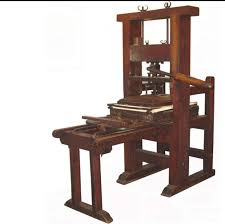 The printing press could produce 300 printed pages a day; Inventions 4 The Printing Press Clf Online Learning