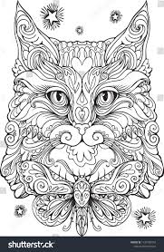 On white background , concept of anti stress. Royalty Free Commercial Use Coloring Pages