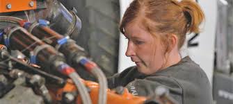 Anja kører Tractor Pulling: